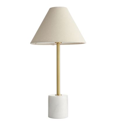 Endon 114211 - Lampada da tavolo 1xE14/7W/230V beige/ottone