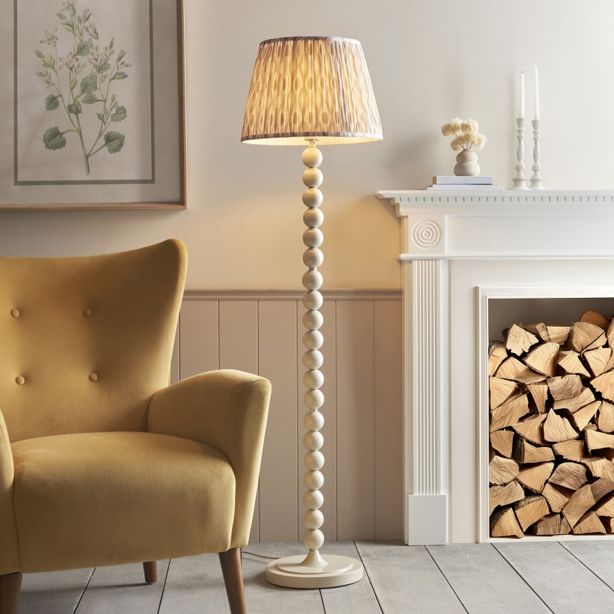 Endon 114632 - Lampada con piedistallo HIGGLEDY 1xE27/10W/230V beige