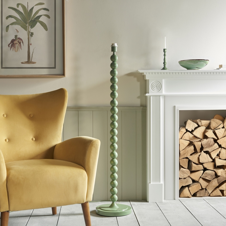 Endon 114634 - Lampada con piedistallo HIGGLEDY 1xE27/10W/230V verde/grigio
