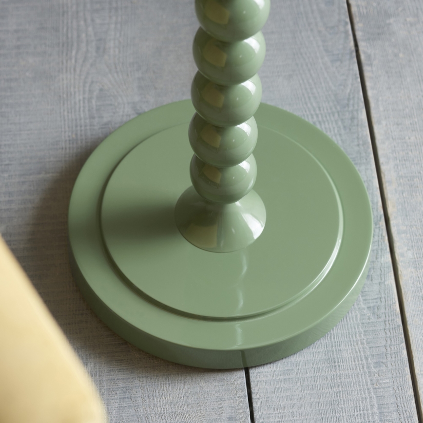 Endon 114634 - Lampada con piedistallo HIGGLEDY 1xE27/10W/230V verde/grigio