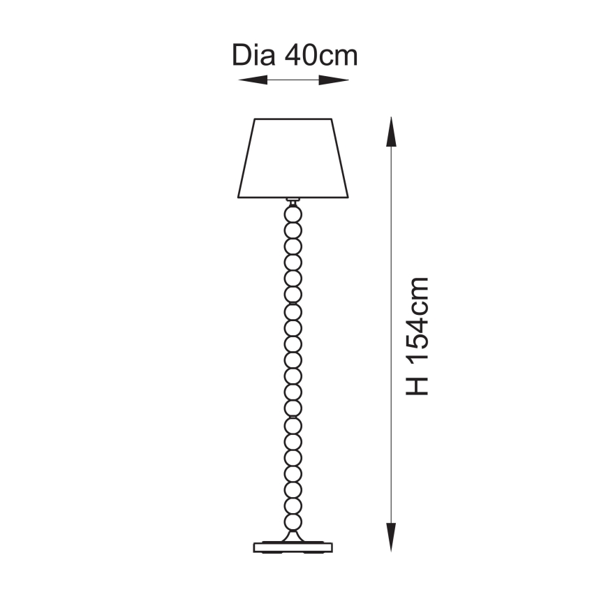 Endon 114667 - Lampada con piedistallo HIGGLEDY 1xE27/10W/230V rosa
