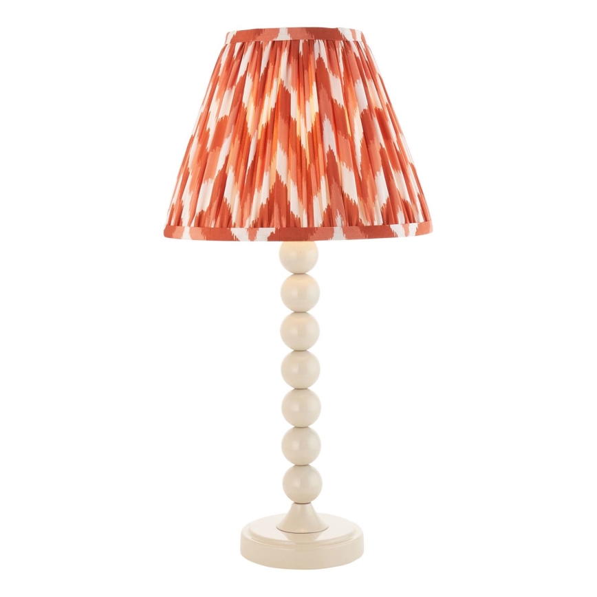 Endon 114688 - Lampada da tavolo HIGGLEDY 1xE14/7W/230V color crema/arancione