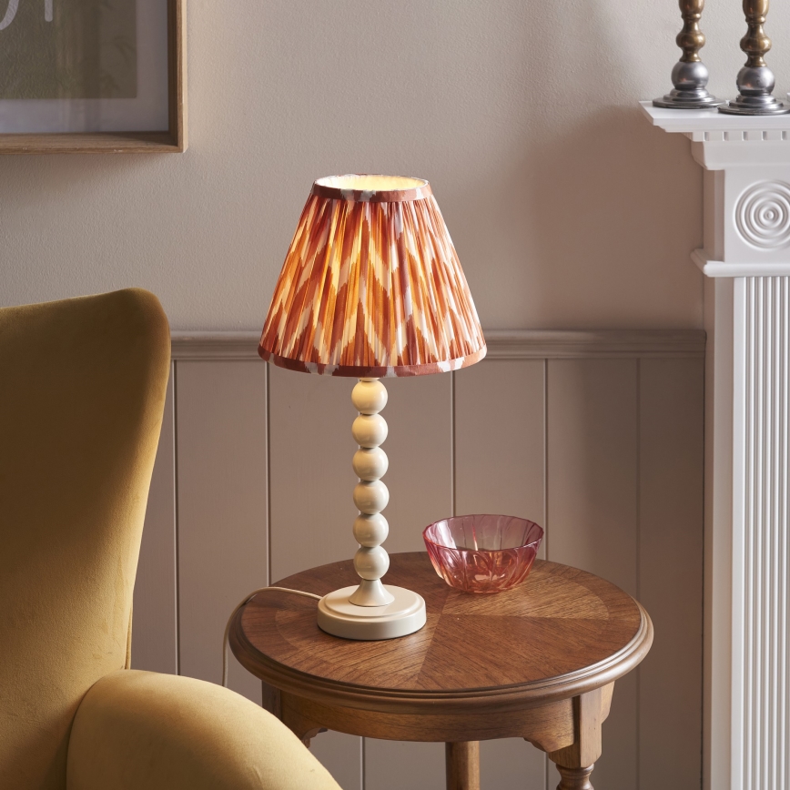 Endon 114688 - Lampada da tavolo HIGGLEDY 1xE14/7W/230V color crema/arancione