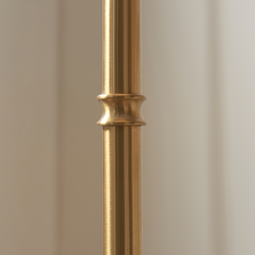 Endon 114786 - Lampada da terra ricaricabile dimmerabile BURLEY LED/1,5W/5V 3600 mAh ottone/rosa