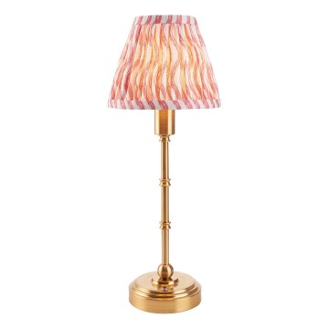 Endon 114804 - LED Lampada da tavolo ricaricabile dimmerabile BURLEY LED/1,5W/5V ottone/rosa