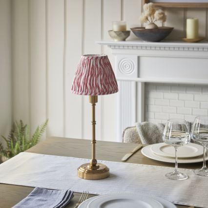 Endon 114804 - LED Lampada da tavolo ricaricabile dimmerabile BURLEY LED/1,5W/5V ottone/rosa
