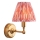 Endon 114817 - LED Dimmerabile ricaricabile muro lampada BURLEY LED/1,5W/5V 3600 mAh ottone/rosa