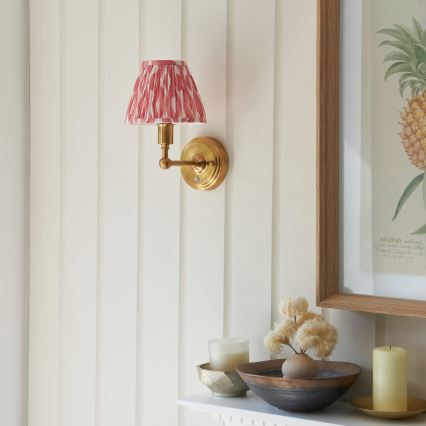 Endon 114817 - LED Dimmerabile ricaricabile muro lampada BURLEY LED/1,5W/5V 3600 mAh ottone/rosa