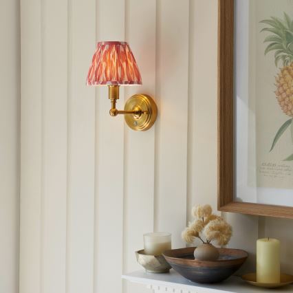 Endon 114817 - LED Dimmerabile ricaricabile muro lampada BURLEY LED/1,5W/5V 3600 mAh ottone/rosa