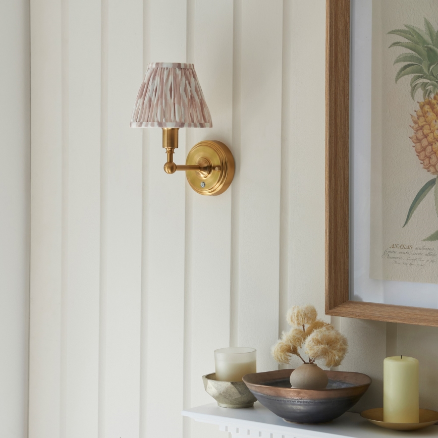 Endon 114831 - LED Dimmerabile ricaricabile muro lampada BURLEY LED/1,5W/5V 3600 mAh ottone/beige