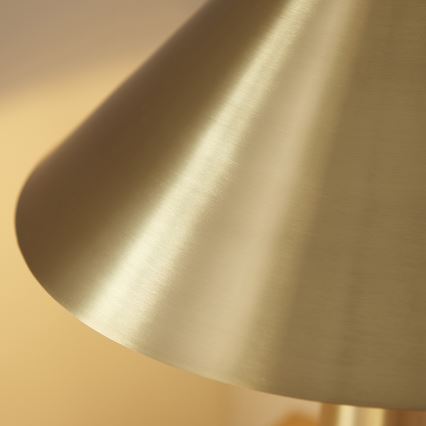 Endon 118685 - Lampada da tavolo ISAK 1xE27/10W/230V dorata