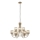 Endon 118934 - Lampadario con catena BERENICE 9xE14/7W/230V dorato