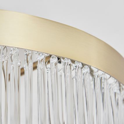 Endon 119109 - Lampadario a plafone CLERMONT 3xE14/6W/230V in ottone