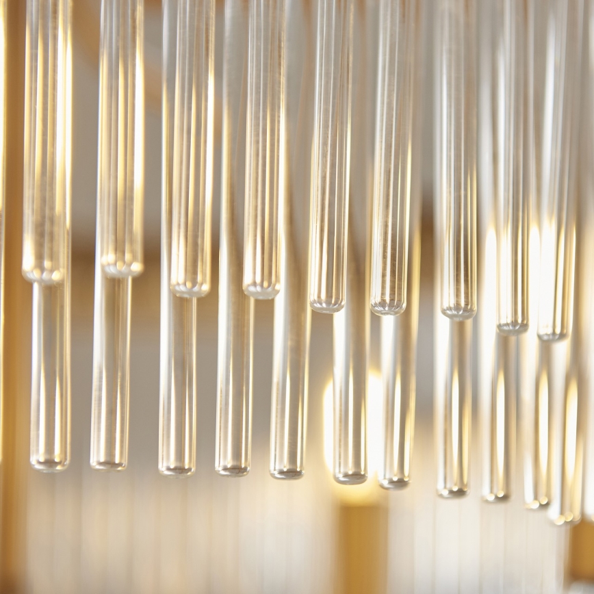 Endon 119110 - Lampadario a catena CLERMONT 5xE14/6W/230V ottone