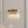 Endon 119125 - Applique da parete CLERMONT 2xE14/6W/230V in ottone