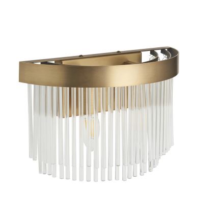 Endon 119125 - Applique da parete CLERMONT 2xE14/6W/230V in ottone