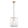 Endon 119141 - Lampadario a catena HAMMOND 1xE27/10W/230V 21,5x21,5 cm ottone