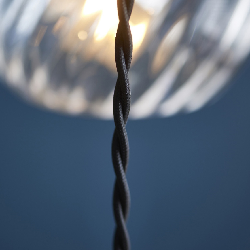 Endon 119435 - Lampadario sospeso su cavo ALLEGRA 5xE14/7W/230V ottone