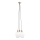 Endon 120648 - Lampada a sospensione con cavo 3xE27/10W/230V ottone