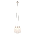 Endon 120652 - Lampadario a sospensione con cavo 3xE27/10W/230V cromo lucido