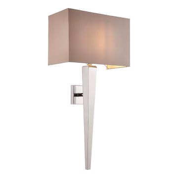 Endon 56706 - Applique MORETO 1xE14/7W/230V cromo lucido/grigio