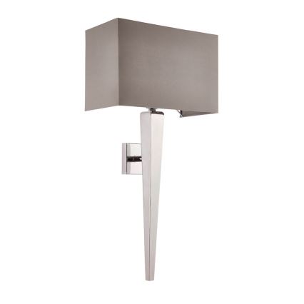 Endon 56706 - Applique MORETO 1xE14/7W/230V cromo lucido/grigio