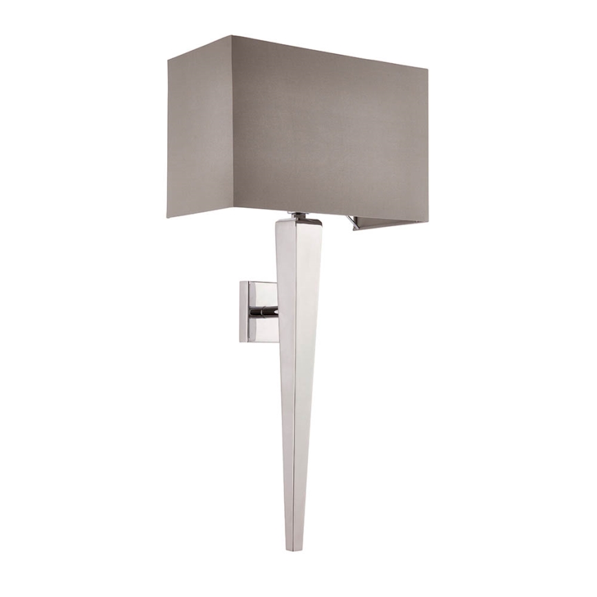 Endon 56706 - Applique MORETO 1xE14/7W/230V cromo lucido/grigio