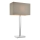 Endon 56707 - Lampada da tavolo MORETO 1xE27/60W/230V cromo lucido/grigio