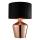 Endon 61149 - Lampada da tavolo WALDORF 1xE27/10W/230V rame/nero