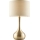 Endon 61191 - Lampada da tavolo dimmerabile PICCADILLY 1xE14/40W/230V ottone/beige