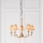 Endon 63627 - Lampadario a catena STANFORD 5xE14/40W/230V ottone/beige