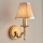 Endon 63653 - Lampada da parete STANFORD 1xE14/40W/230V ottone/beige