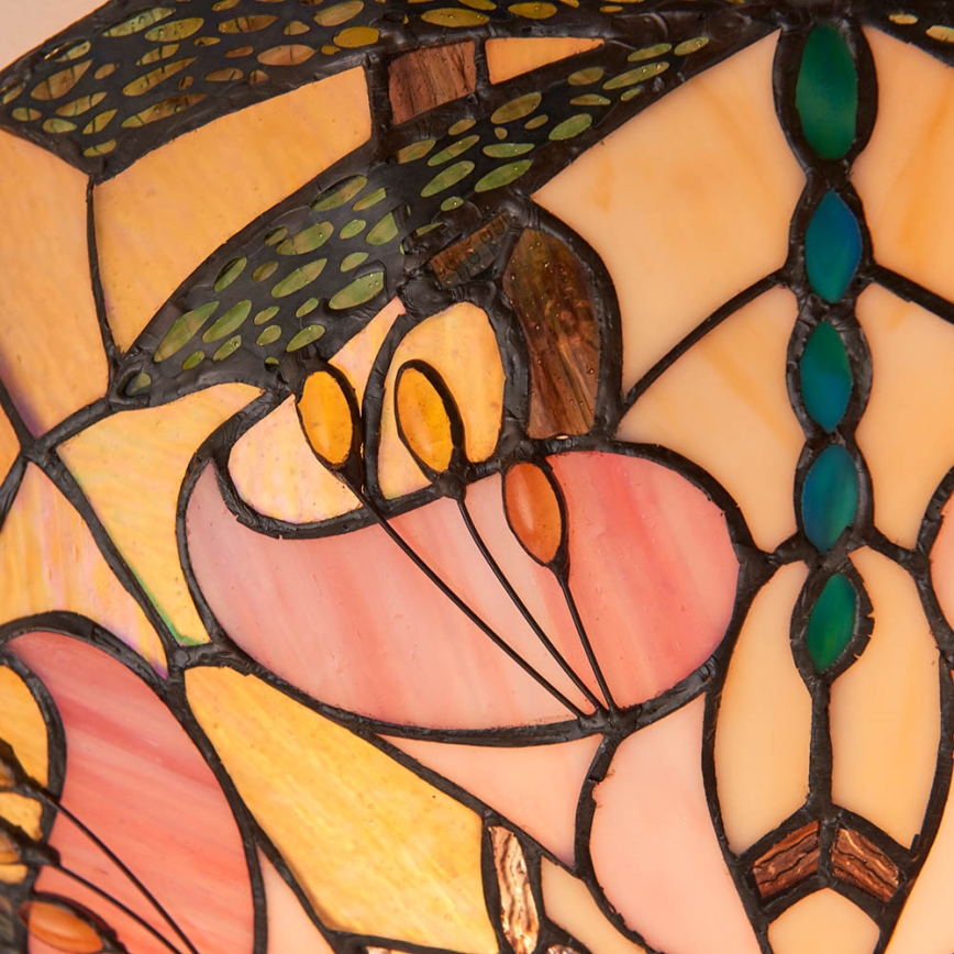 Endon 63922 - Lampada da soffitto Tiffany ASHTON 2xE27/60W/230V Ø 45 cm