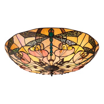 Endon 63922 - Plafoniera ASHTON 2xE27/60W/230V diametro 45 cm