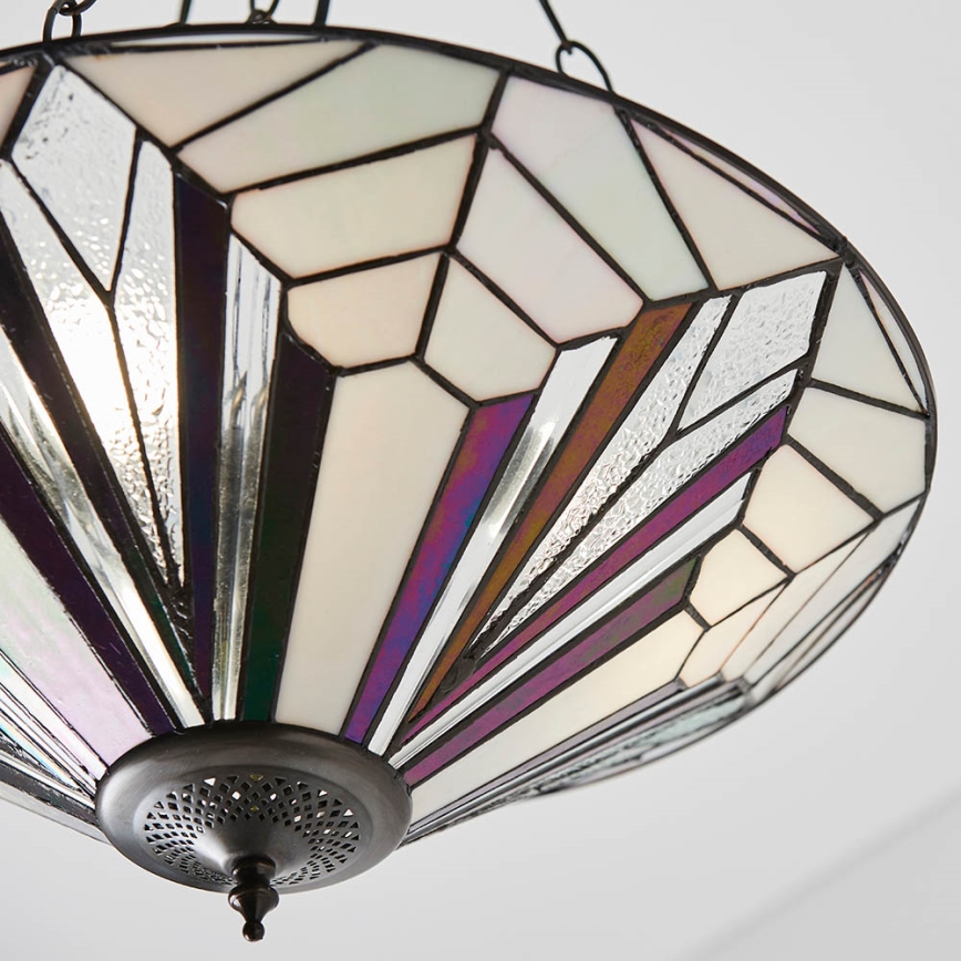 Endon 63936 - Lampadario a sospensione con catena ASTORIA 3xE27/60W/230V diametro 48 cm