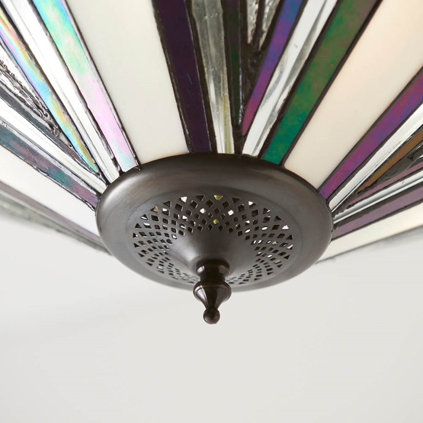 Endon 63936 - Lampadario a sospensione con catena ASTORIA 3xE27/60W/230V diametro 48 cm