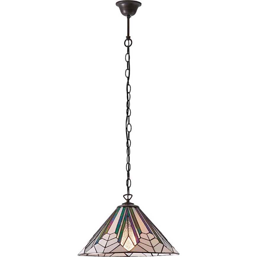 Endon 63937 - Lampadario a sospensione con catena ASTORIA 1xE27/60W/230V diametro 40 cm