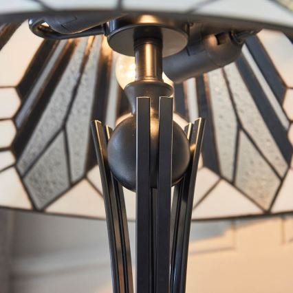Endon 63939 - Lampada da tavolo ASTORIA 1xE27/60W/230V Ø 40 cm