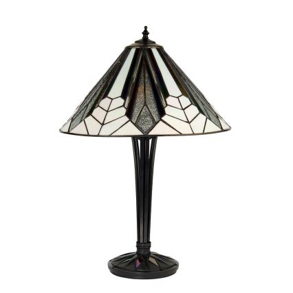 Endon 63939 - Lampada da tavolo Tiffany ASTORIA, 2xE27/60W/230V, Ø 40 cm