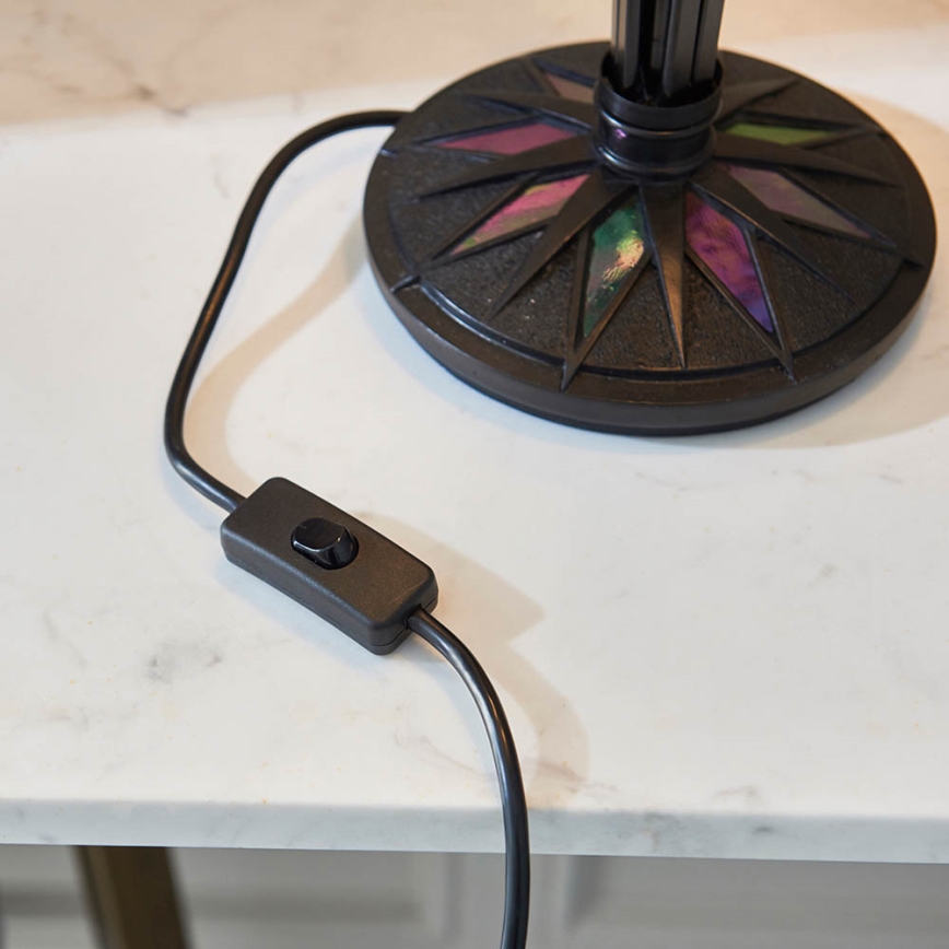 Endon 63939 - Lampada da tavolo Tiffany ASTORIA, 2xE27/60W/230V, Ø 40 cm