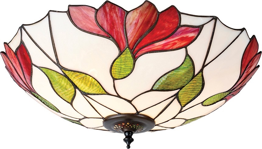 Endon 63960 - Plafoniera BOTANICA 2xE27/60W/230V Ø 45 cm
