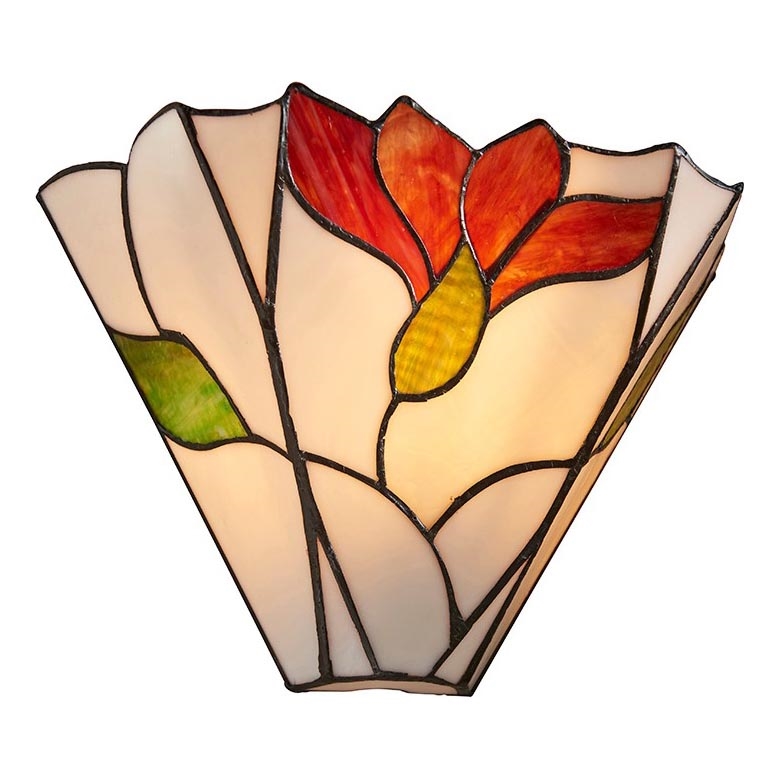 Endon 63964 - Applique Tiffany BOTANICA 1xE14/40W/230V