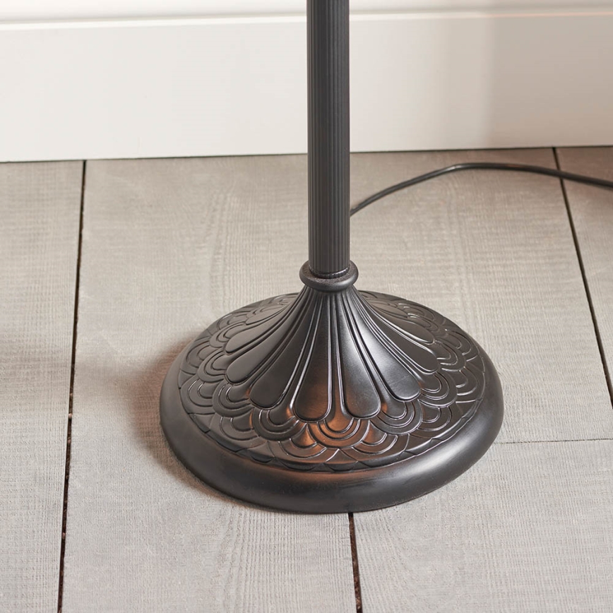 Endon 63972 - Piantana BROOKLYN 2xE27/60W/230V Ø 50 cm