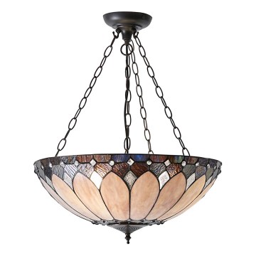 Endon 63976 - Lampadario a catena BROOKLYN 3xE27/60W/230V diam. 50 cm