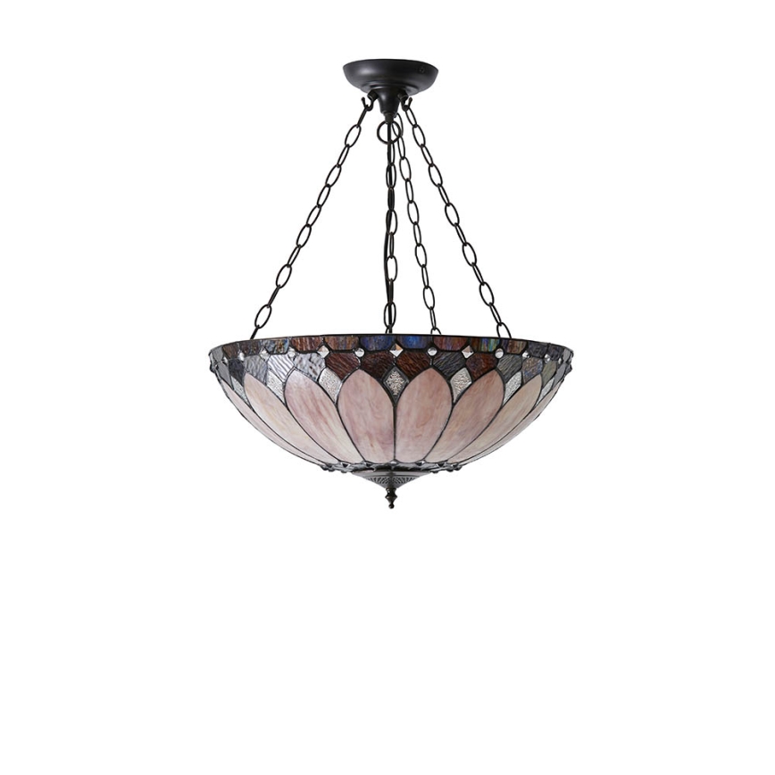 Endon 63976 - Lampadario a catena BROOKLYN 3xE27/60W/230V diam. 50 cm