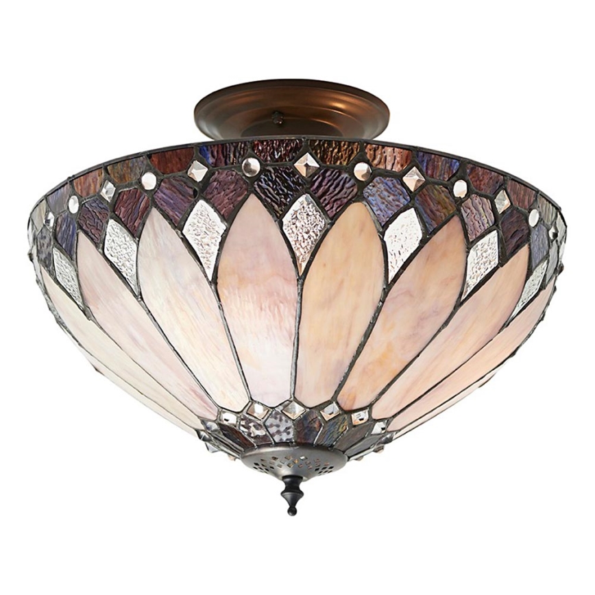 Endon 63978 - Lampadario a plafone BROOKLYN 3xE27/60W/230V diametro 40 cm