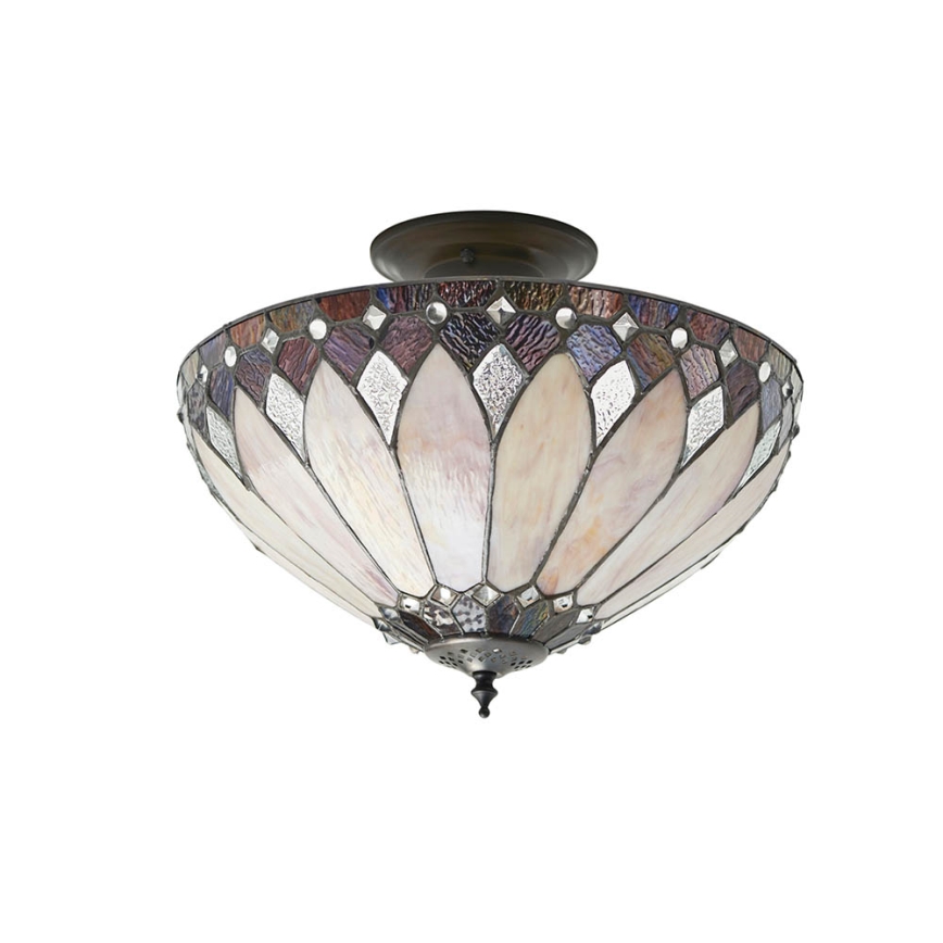 Endon 63978 - Lampadario a plafone BROOKLYN 3xE27/60W/230V diametro 40 cm