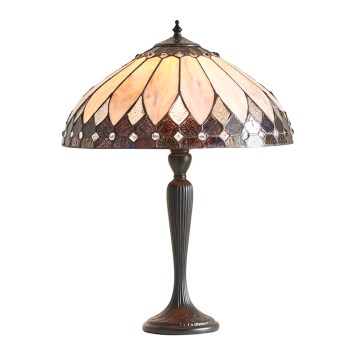Endon 63982 - Lampada da tavolo Tiffany BROOKLYN 1xE27/60W/230V Ø 40 cm