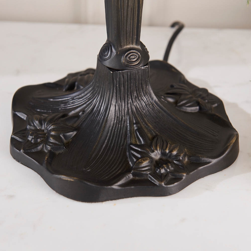 Endon 64086 - Lampada da tavolo Tiffany DRAGONFLY 2xE27/60W/230V Ø 30 cm