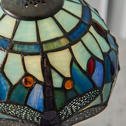 Endon 64088 - Lampada da tavolo LIBELLULA 1xE14/40W/230V diametro 20 cm